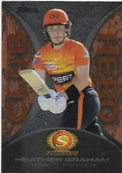 2022/23 Cricket Traders Club Heroes Parallel (CHP 24) Heather Graham Scorchers 39/70
