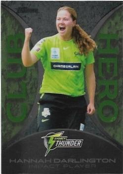 2022/23 Cricket Traders Club Heroes Parallel (CHP 32) Hannah Darlington Thunder 05/70