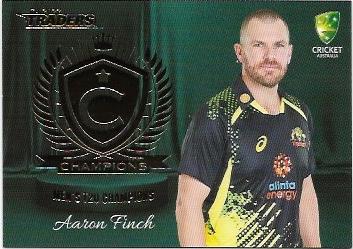 2022/23 Cricket Traders Champions (C 03) Aaron Finch Mens T20 Champions