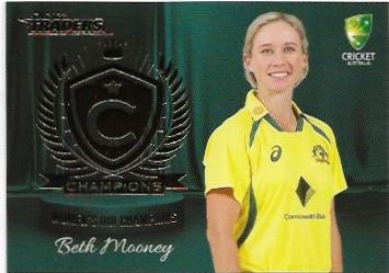 2022/23 Cricket Traders Champions (C 21) Beth Mooney Womens ODI Champions