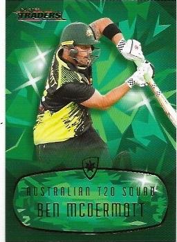 2022/23 Cricket Traders Mojo Emerald (ME036) Ben McDermott Australia 09/30