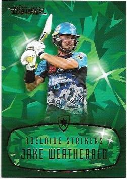 2022/23 Cricket Traders Mojo Emerald (ME065) Jake Weatherald Strikers 01/30