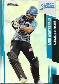 2022/23 Cricket Traders Silver Special Parallel (P065) Jake Weatherald Strikers