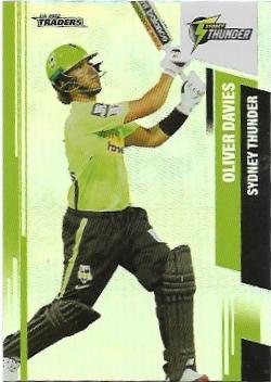 2022/23 Cricket Traders Silver Special Parallel (P142) Oliver Davies Thunder