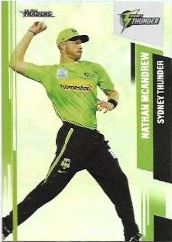 2022/23 Cricket Traders Silver Special Parallel (P145) Nathan McAndrew Thunder