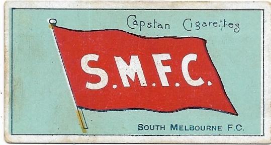 1908 WD & HO Wills Pennants – South Melbourne