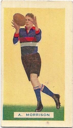 1934 Hoadleys (21) Alby Morrison Footscray