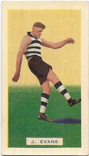 1934 Hoadleys (32) Jack Evans Geelong
