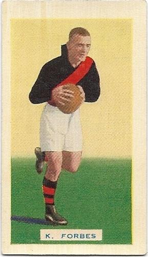 1934 Hoadleys (40) Keith Forbes Essendon