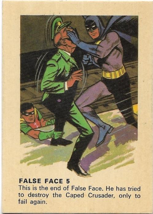 1966 Batman Weeties & Rice Krinkles – False Face 5