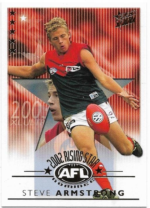 2003 Select XL Ultra Rising Star (RSN3) Steve Armstrong Melbourne