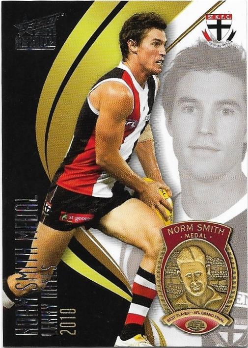 2011 Select Infinity Medal Card (MW4) Lenny Hayes St. Kilda