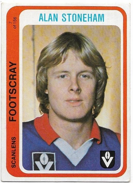 1979 Scanlens (7) Allan Stoneham Footscray