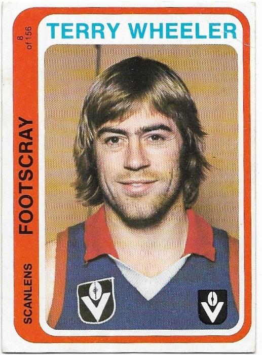 1979 Scanlens (8) Terry Wheeler Footscray
