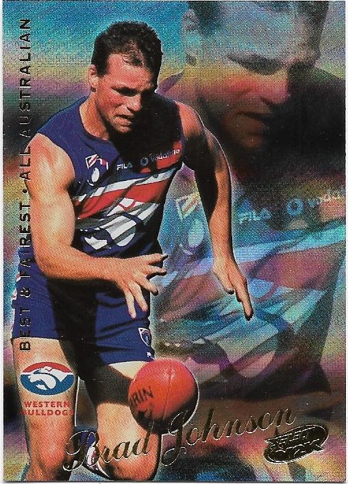 2000 Select Millennium All Australian (AA10) Brad Johnson Western Bulldogs
