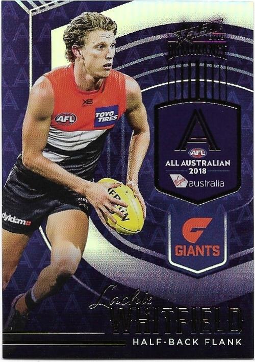 2019 Select Dominance All Australian (AA6) Lachie Whitfield Gws