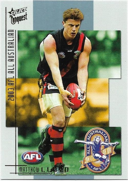 2004 Select Conquest All Australian (AA14) Matthew Lloyd Essendon