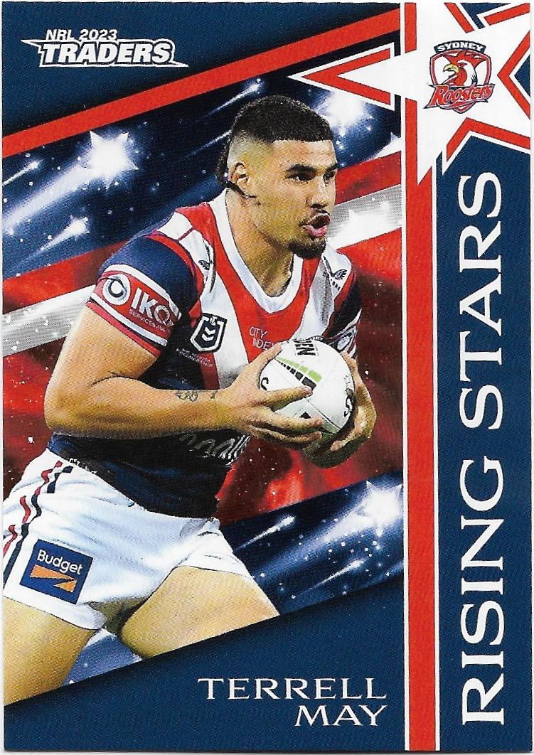 2023 Nrl Traders Titanium Rising Stars (RS41) Terrell May Roosters