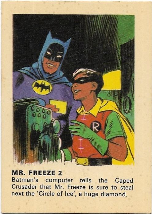 1966 Batman Weeties & Rice Krinkles – Mr Freeze 2