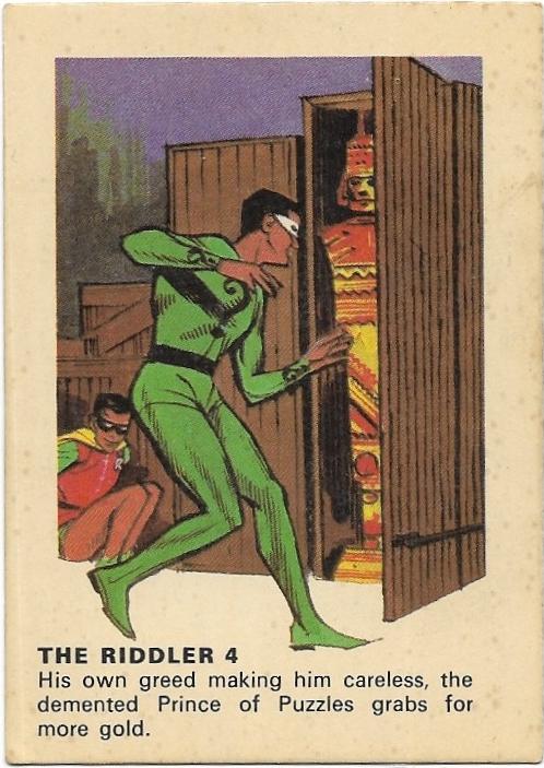 1966 Batman Weeties & Rice Krinkles – The Riddler 4