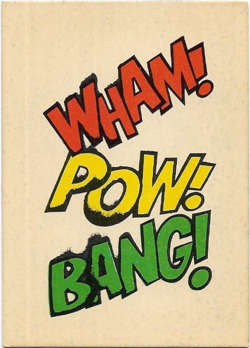 1966 Batman Weeties & Rice Krinkles – Wham Pow Bang