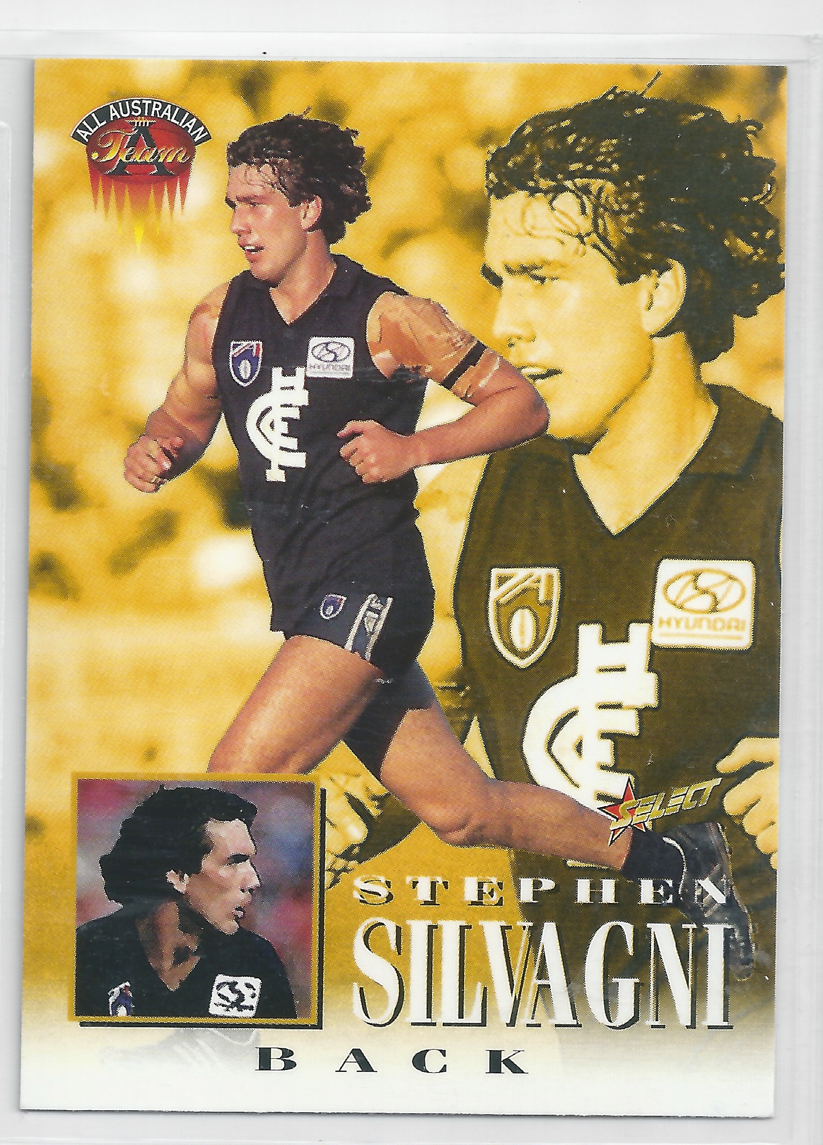 1996 Select All Australian (229) Stephen Silvagni Carlton