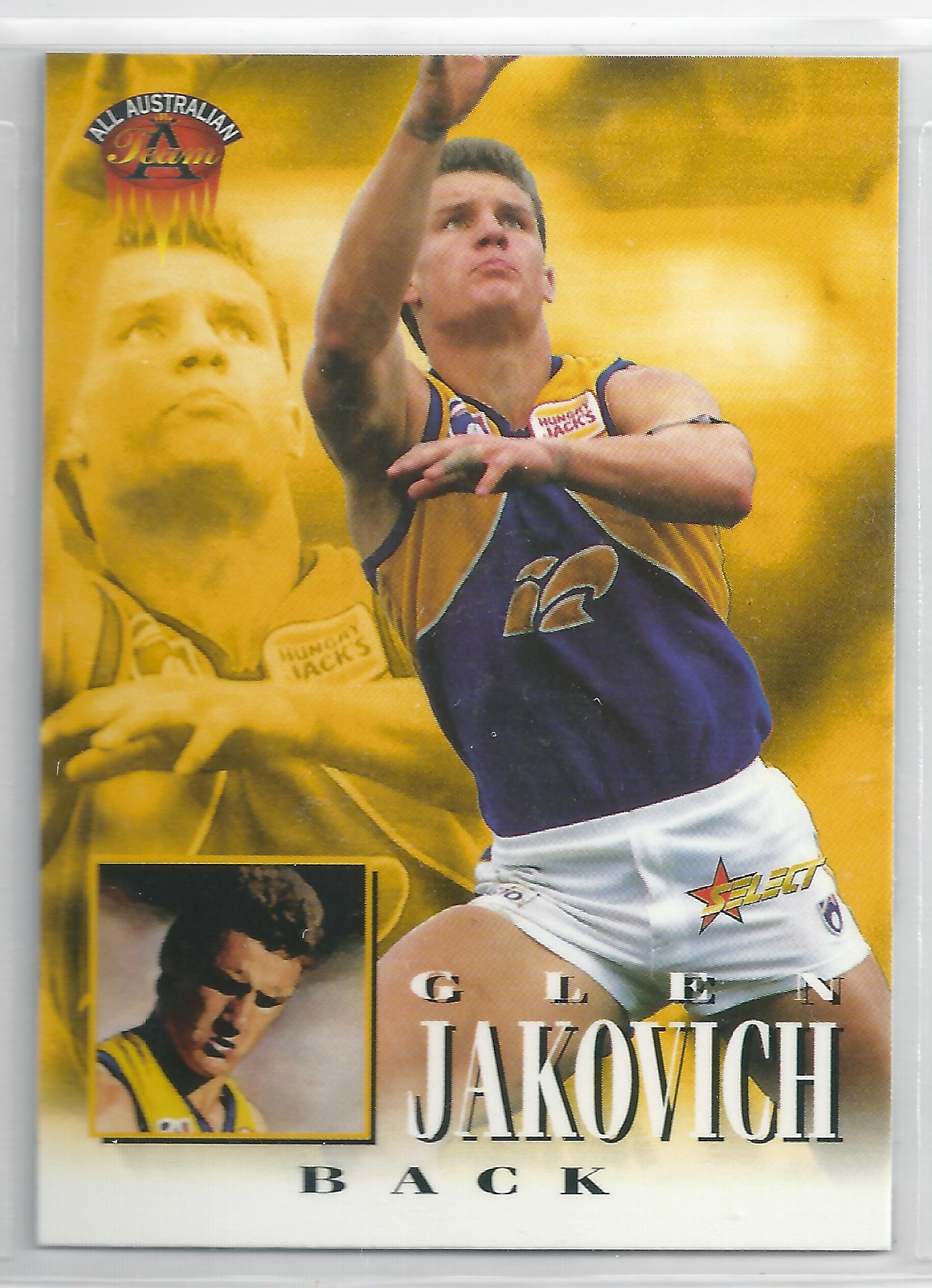1996 Select All Australian (232) Glen Jakovich West Coast