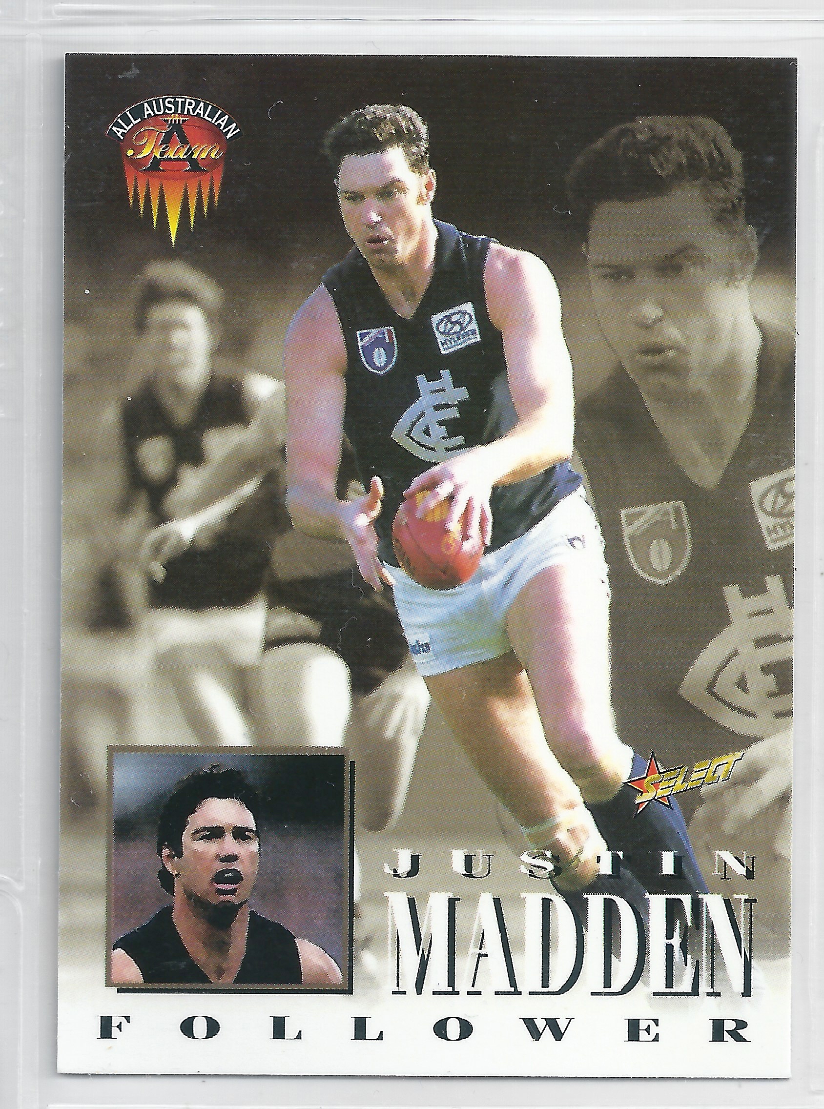 1996 Select All Australian (243) Justin Madden Carlton
