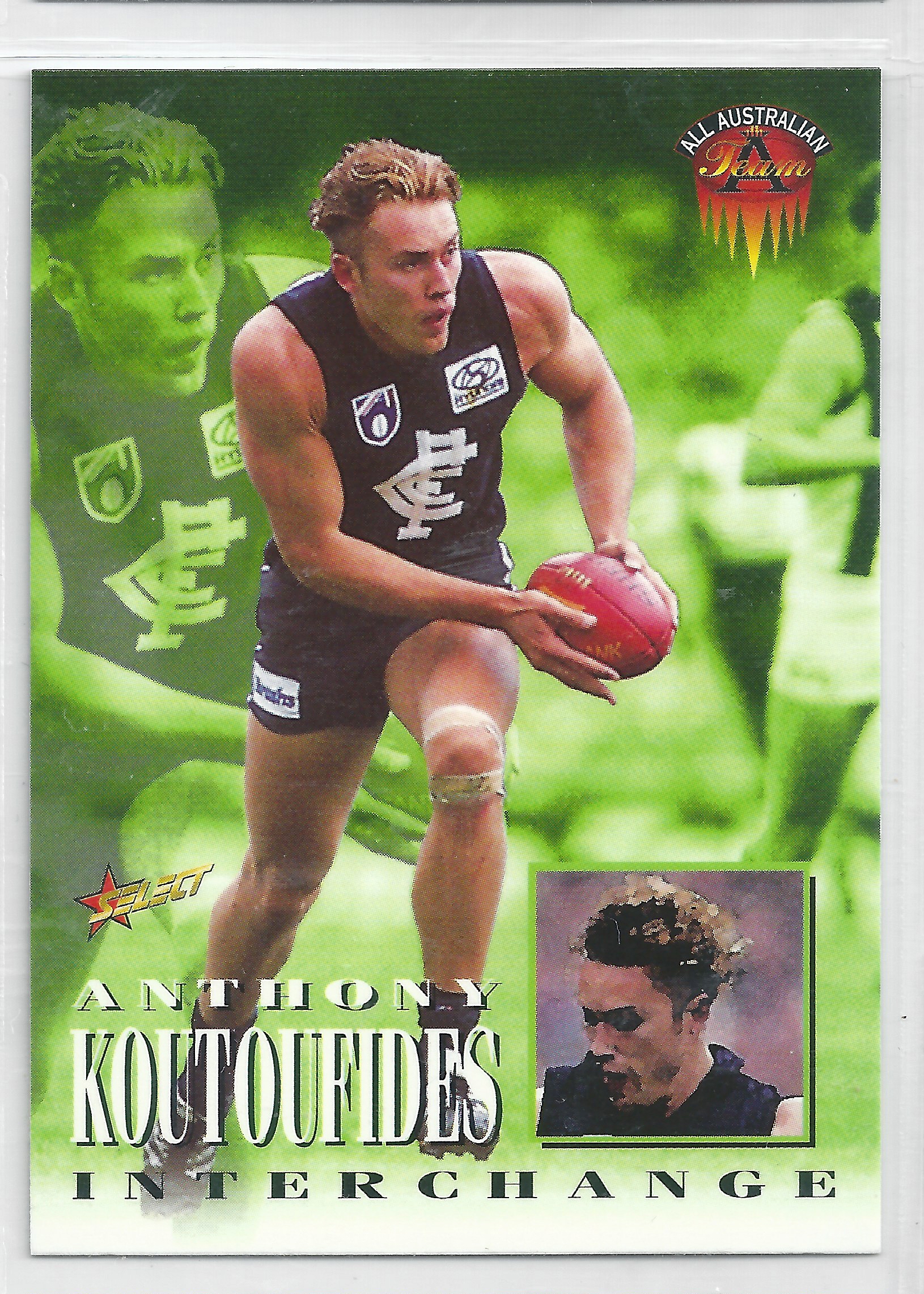 1996 Select All Australian (248) Anthony Koutoufides Carlton