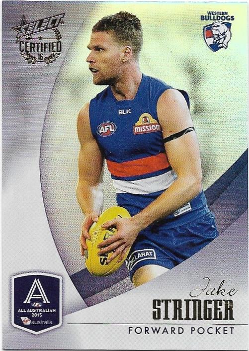 2016 Select Certified All Australian (AA15) Jake Stringer Western Bulldogs