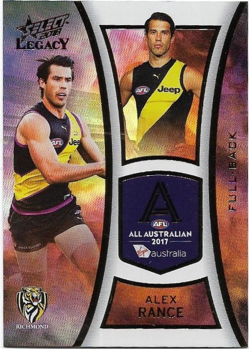 2018 Select Legacy All Australian (AA2) Alex Rance Richmond