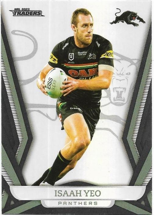 2023 Nrl Traders Titanium Pearl Parallel (PS110) Isaah Yeo Panthers