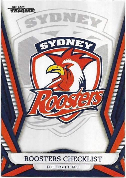 2023 Nrl Traders Titanium Pearl Parallel (PS131) Roosters Checklist