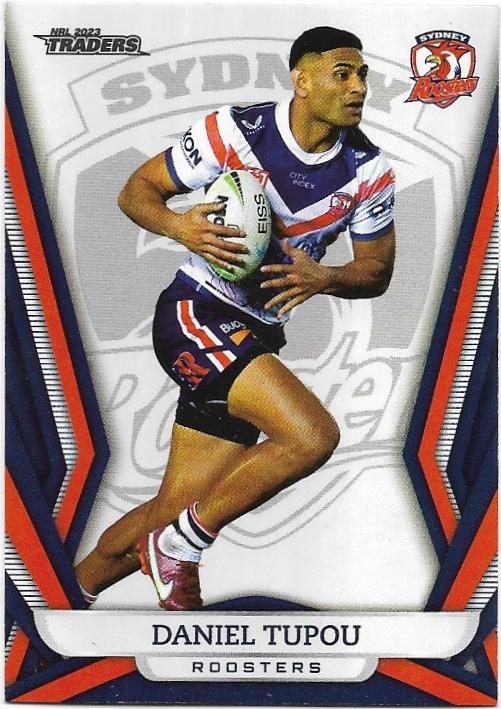 2023 Nrl Traders Titanium Pearl Parallel (PS137) Daniel Tupoi Roosters