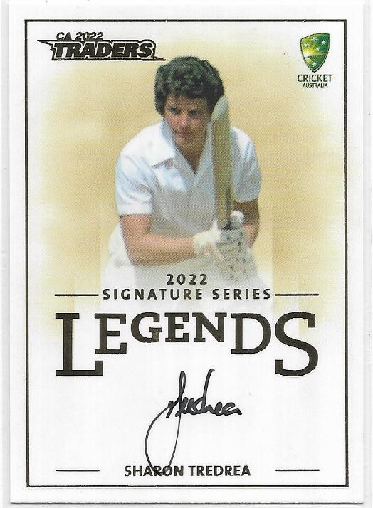 2022/23 Cricket Traders Legend Signature (L6) Sharon Tredrea 118/150