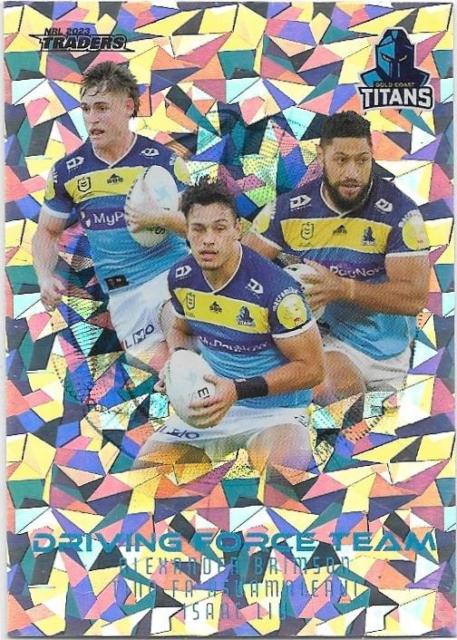 2023 Nrl Traders Driving Force Group Priority (DFT05) Titans 17/33