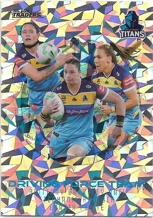 2023 Nrl Traders Driving Force Group Priority (DFT18) Titans Women 18/33