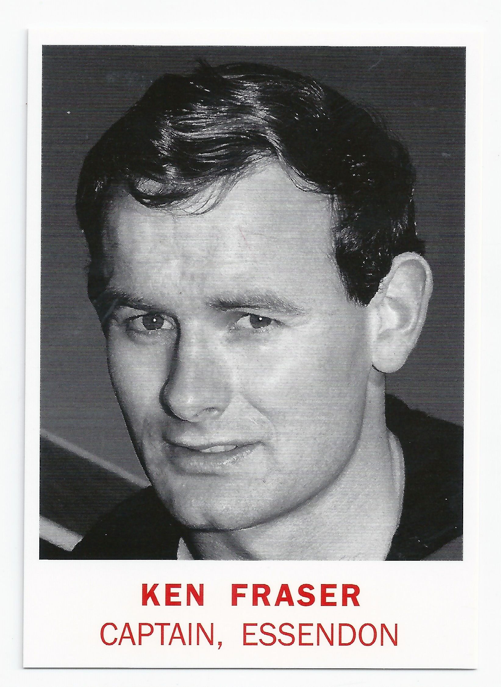 2007 – 1966 Scanlens Portrait Archives (C5) Ken Fraser Essendon