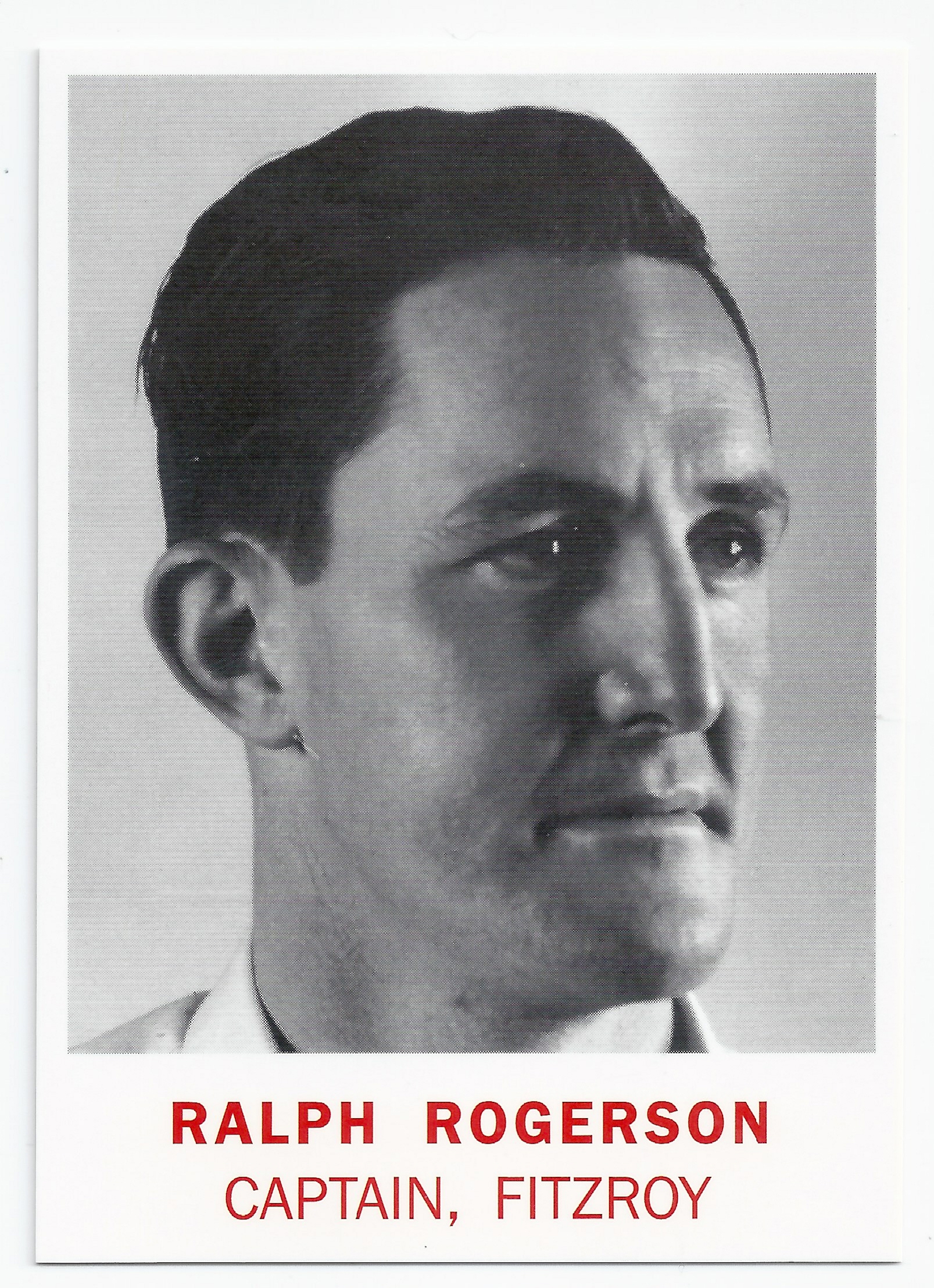 2007 – 1966 Scanlens Portrait Archives (C11) Ralph Rogerson Fitzroy