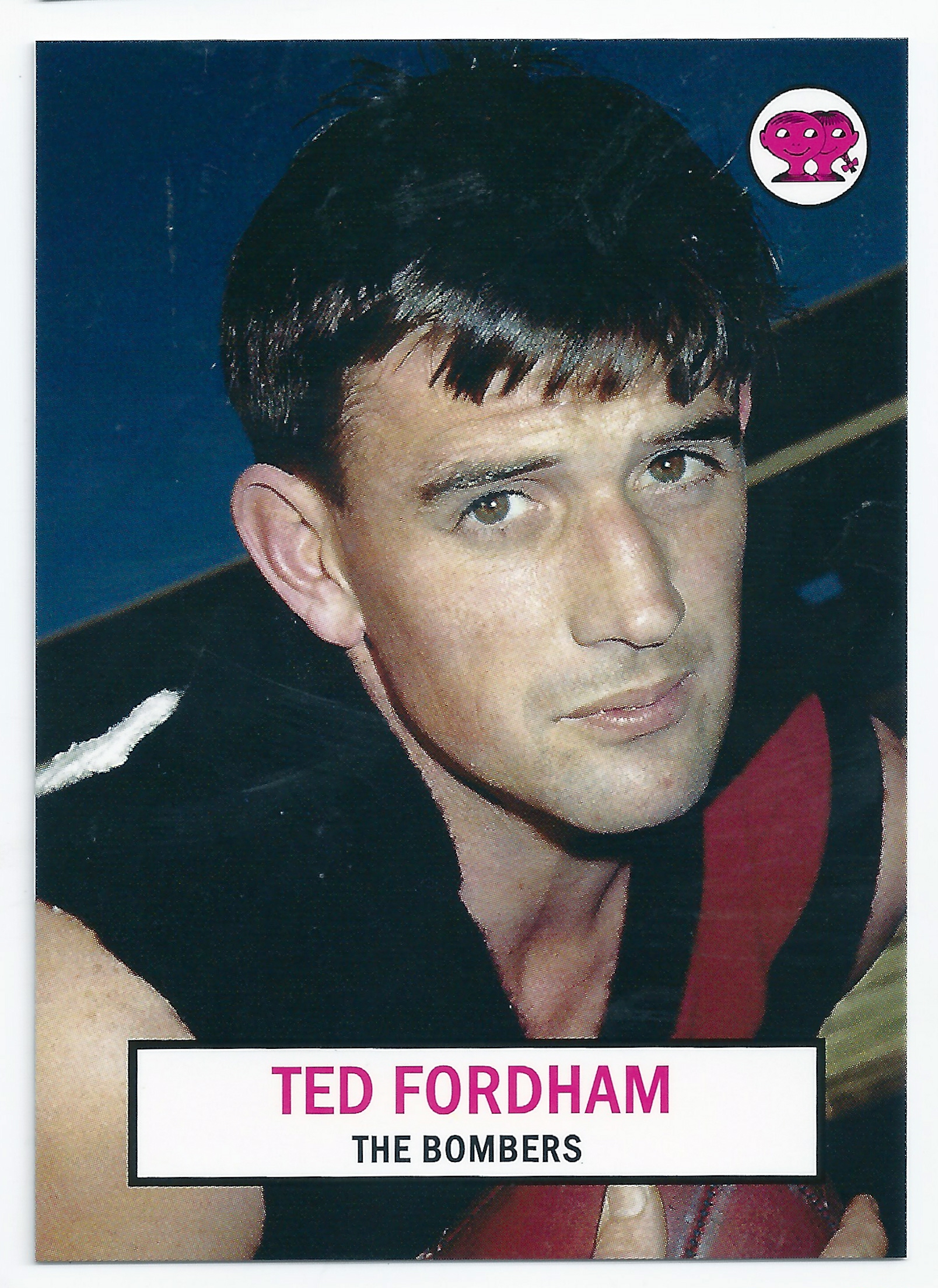 2007 – 1966 Scanlens Portrait Archives (P8) Ted Fordham Essendon