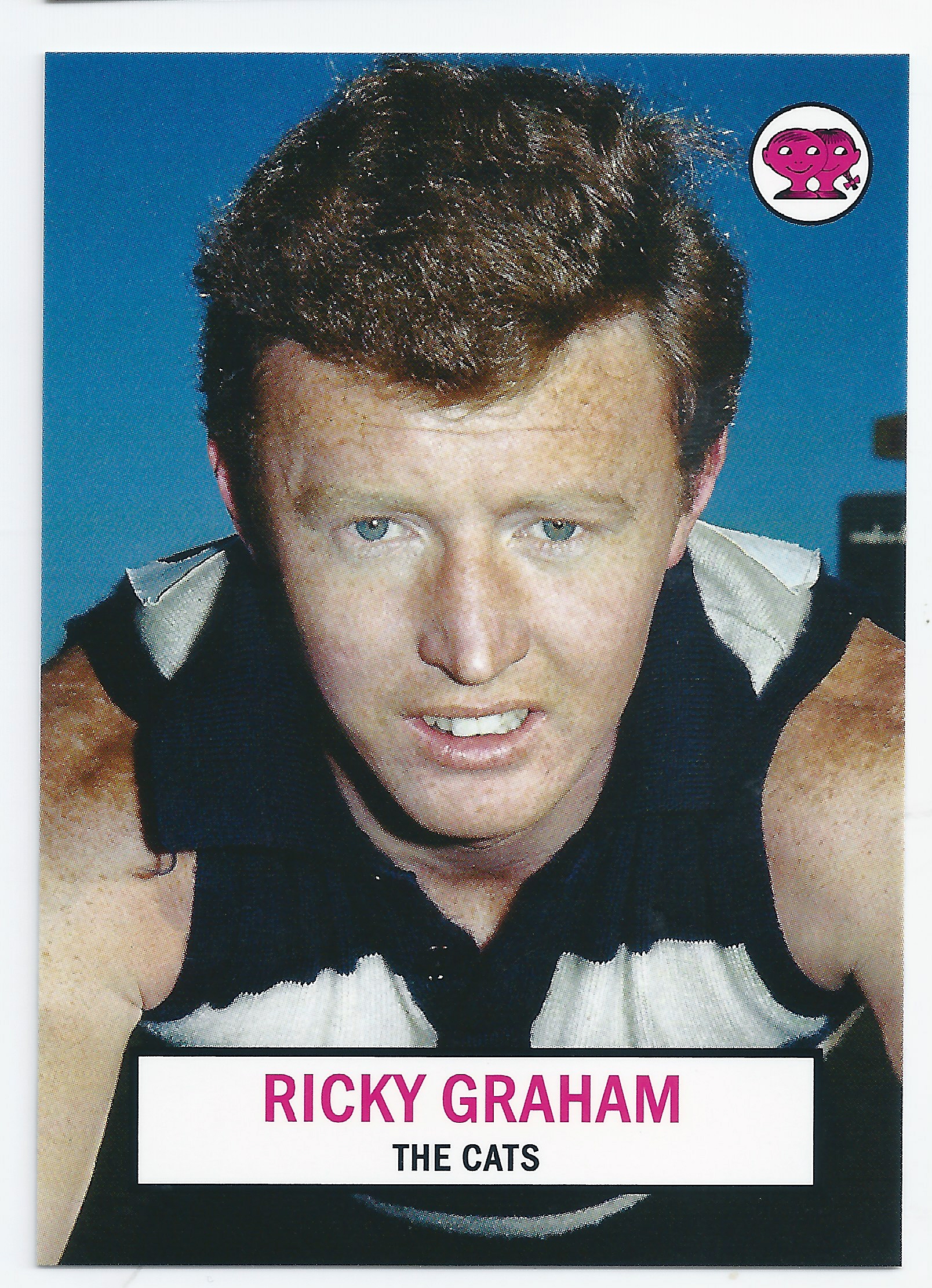 2007 – 1966 Scanlens Portrait Archives (P9) Ricky Graham Geelong