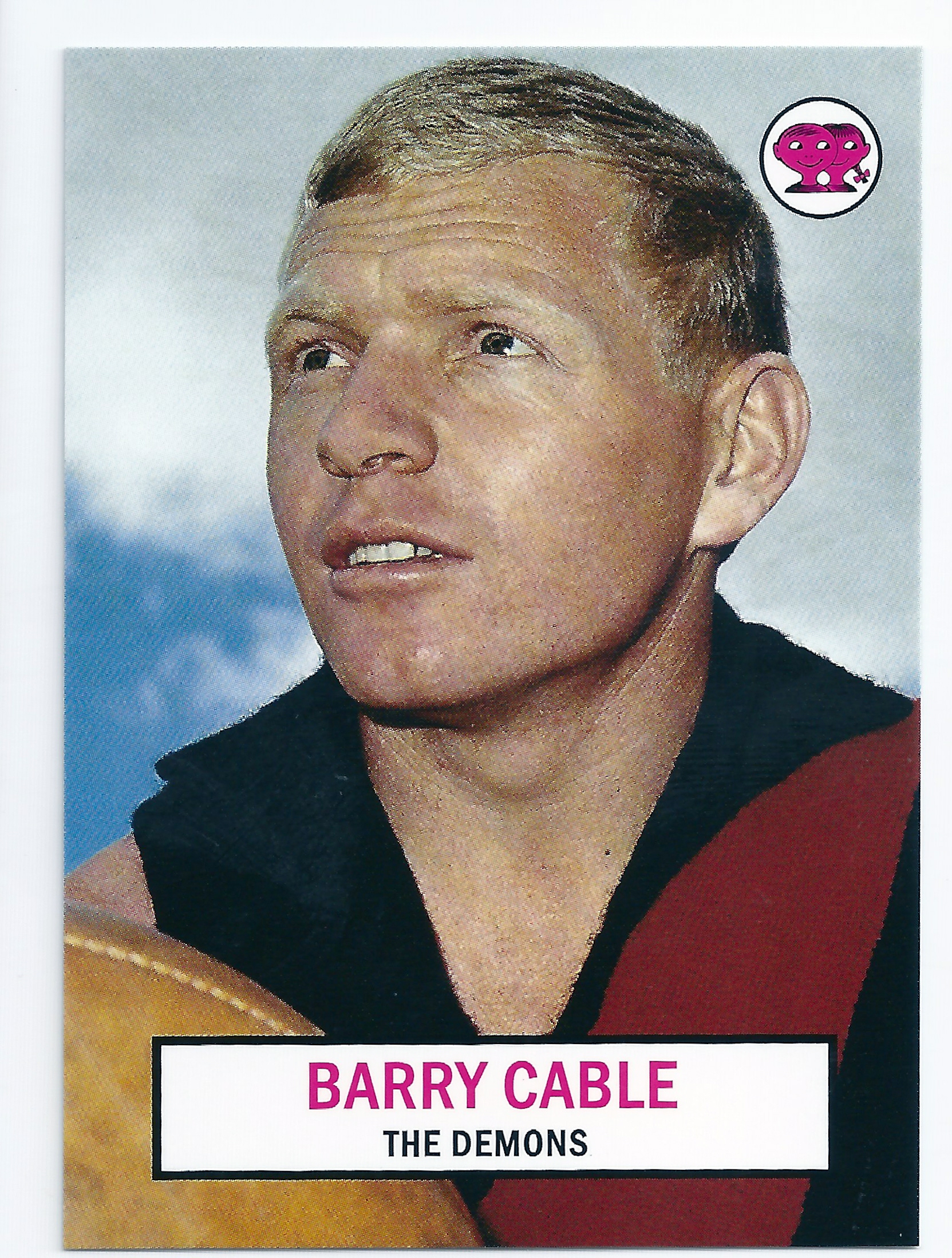 2007 – 1966 Scanlens Portrait Archives (P42) Barry Cable Perth