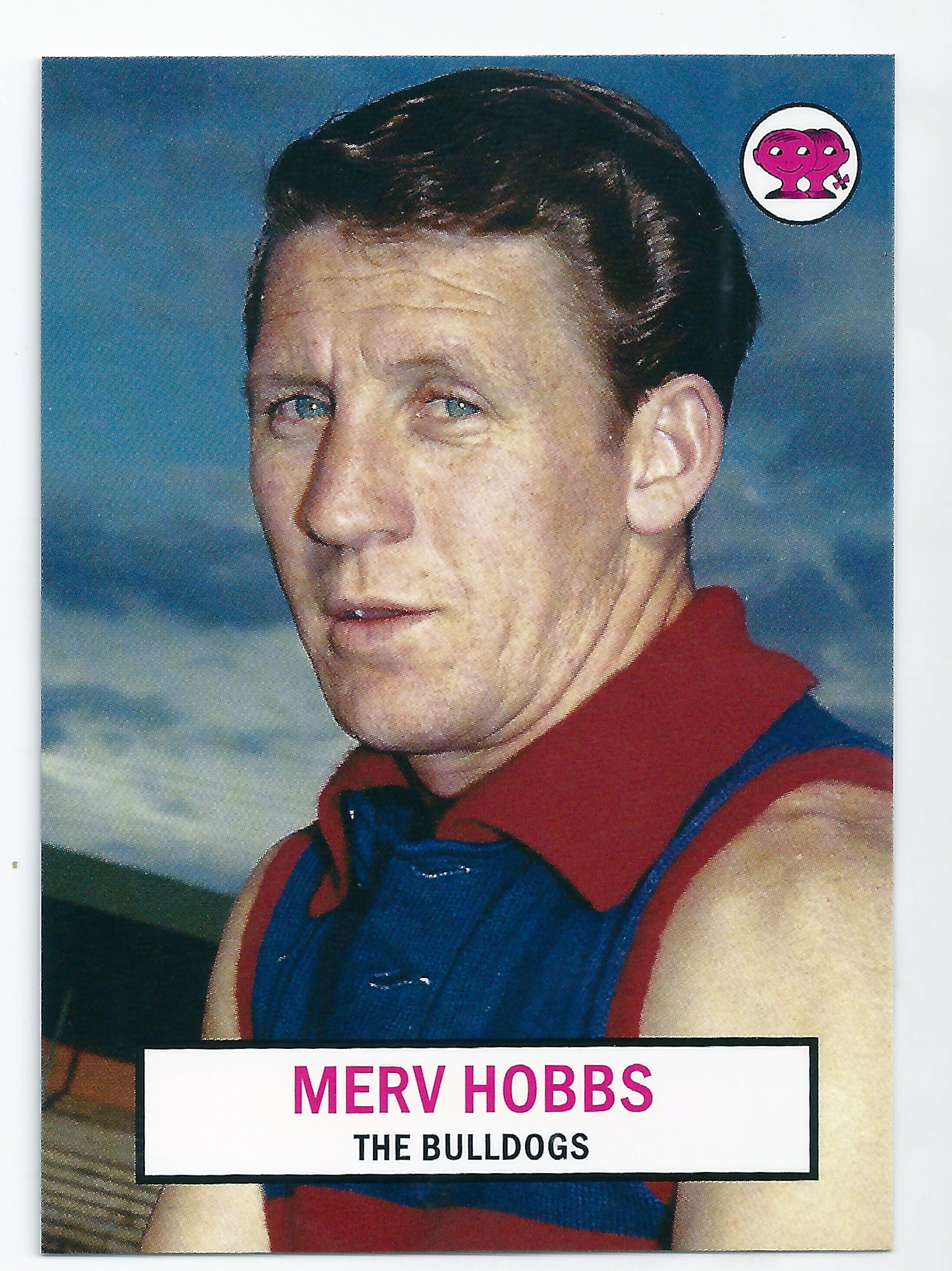 2007 – 1966 Scanlens Portrait Archives (P49) Merv Hobbs Footscray