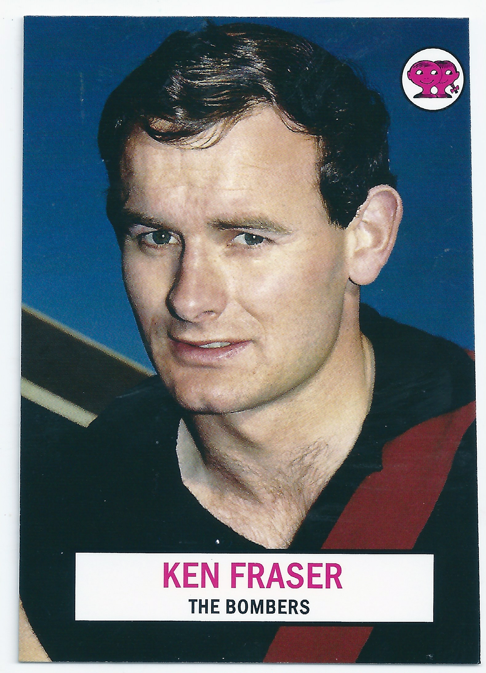2007 – 1966 Scanlens Portrait Archives (P53) Ken Fraser Essendon