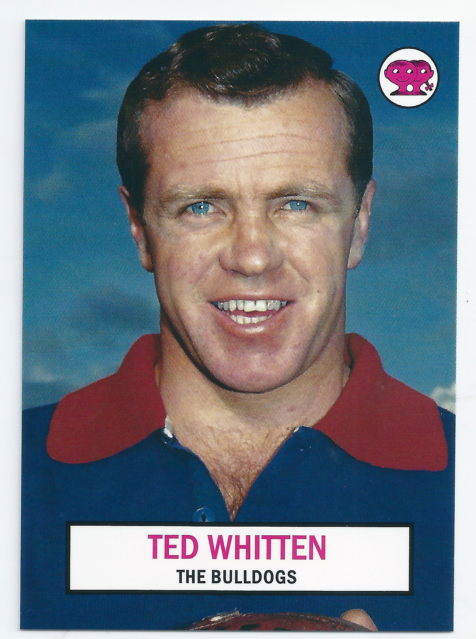 2007 – 1966 Scanlens Portrait Archives (P54) Ted Whitten Footscray