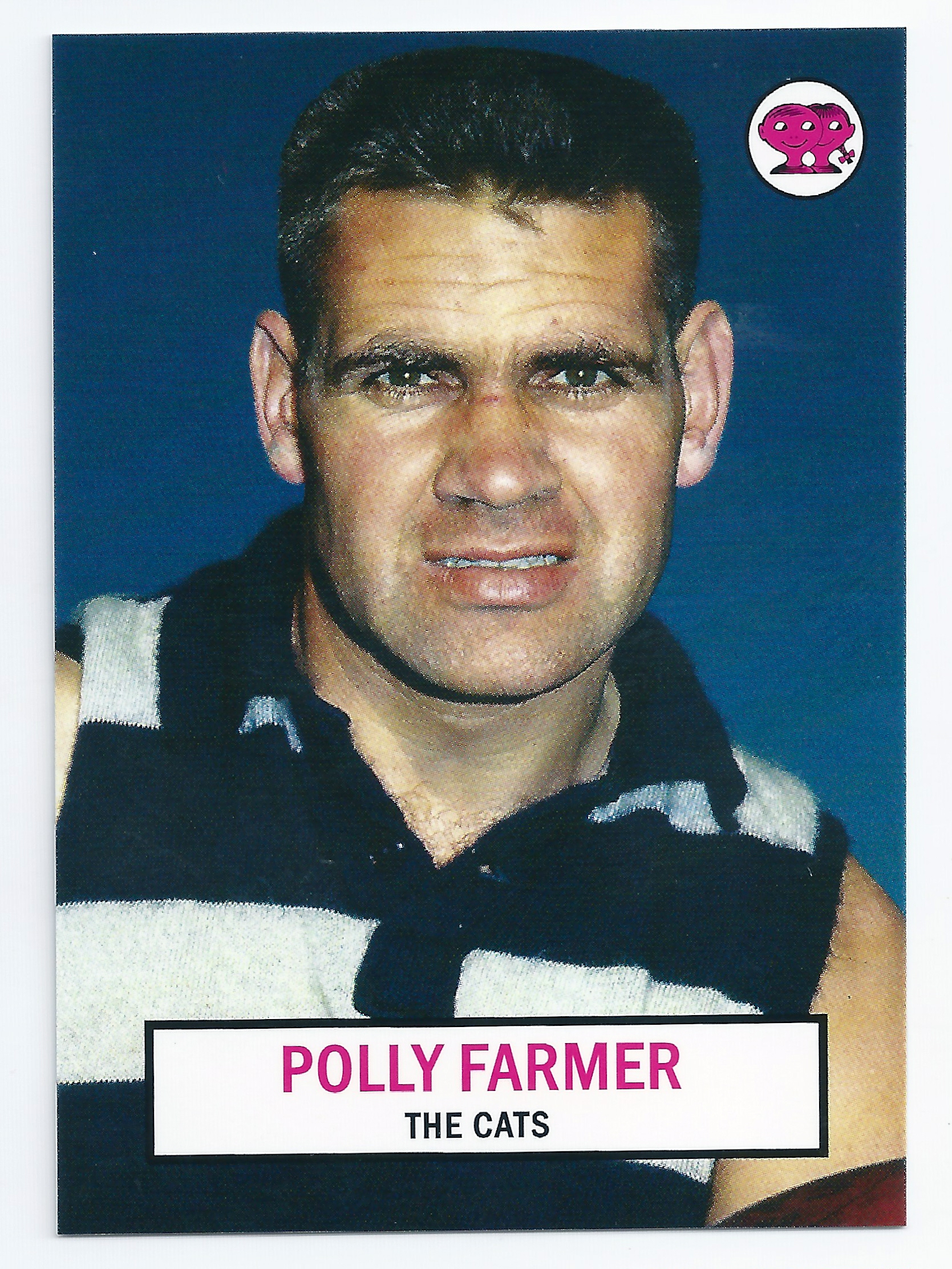 2007 – 1966 Scanlens Portrait Archives (P60) Polly Farmer Geelong