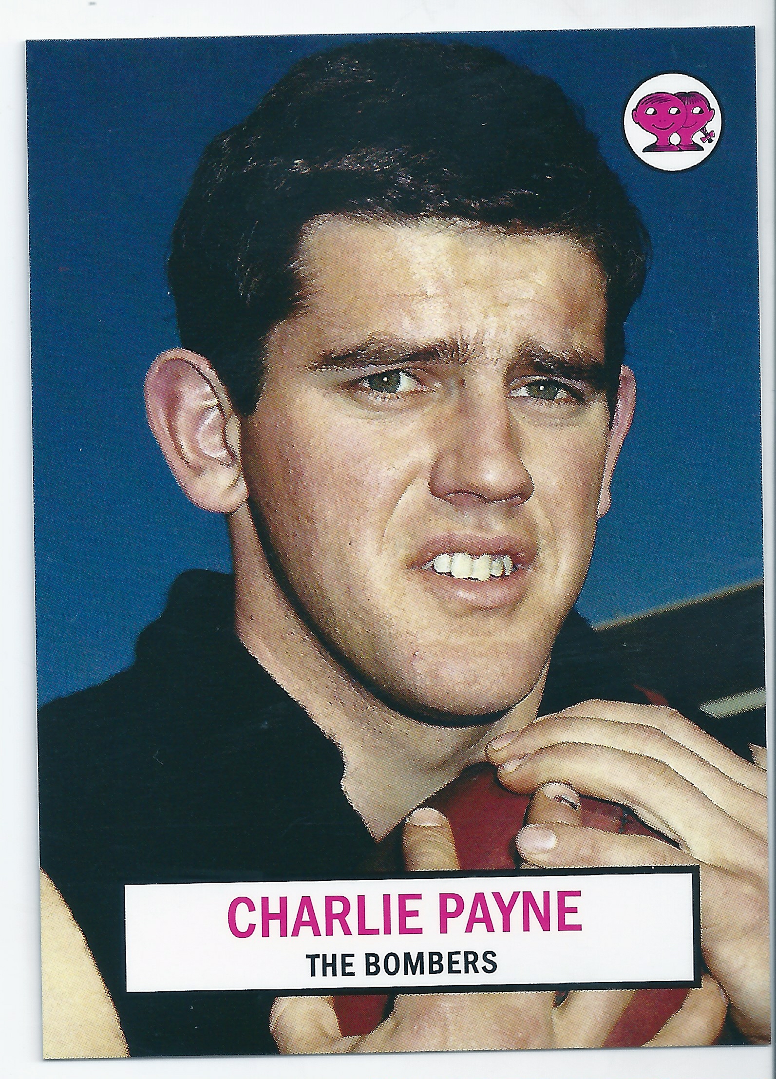 2007 – 1966 Scanlens Portrait Archives (P61) Charlie Payne Essendon