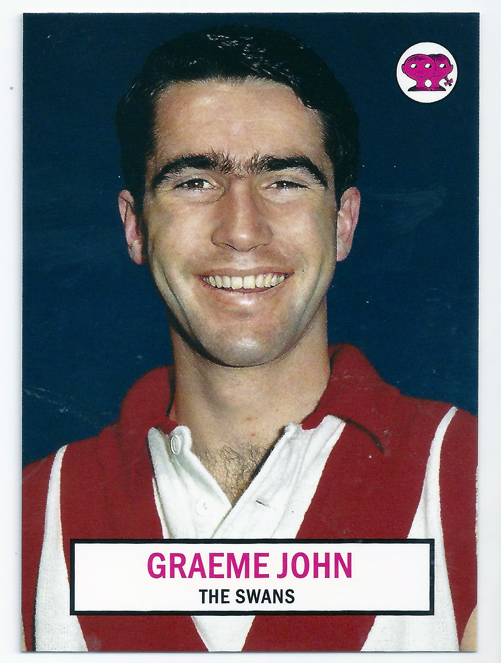 2007 – 1966 Scanlens Portrait Archives (P73) Graeme John South Melbourne