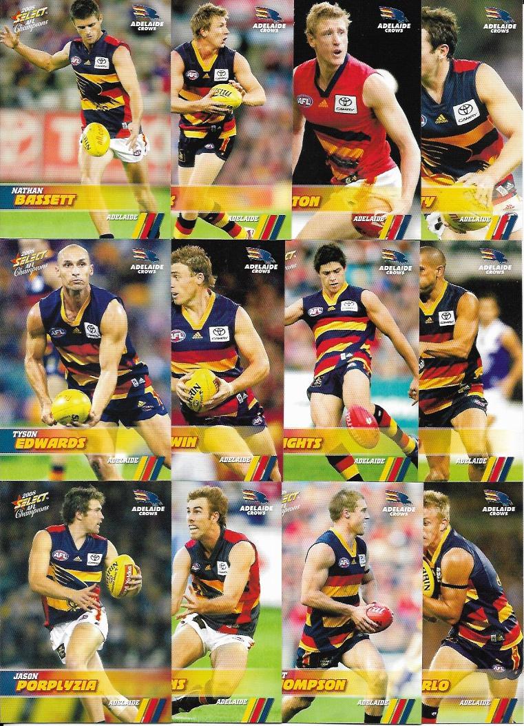 2008 Select Champions Team Set Adelaide