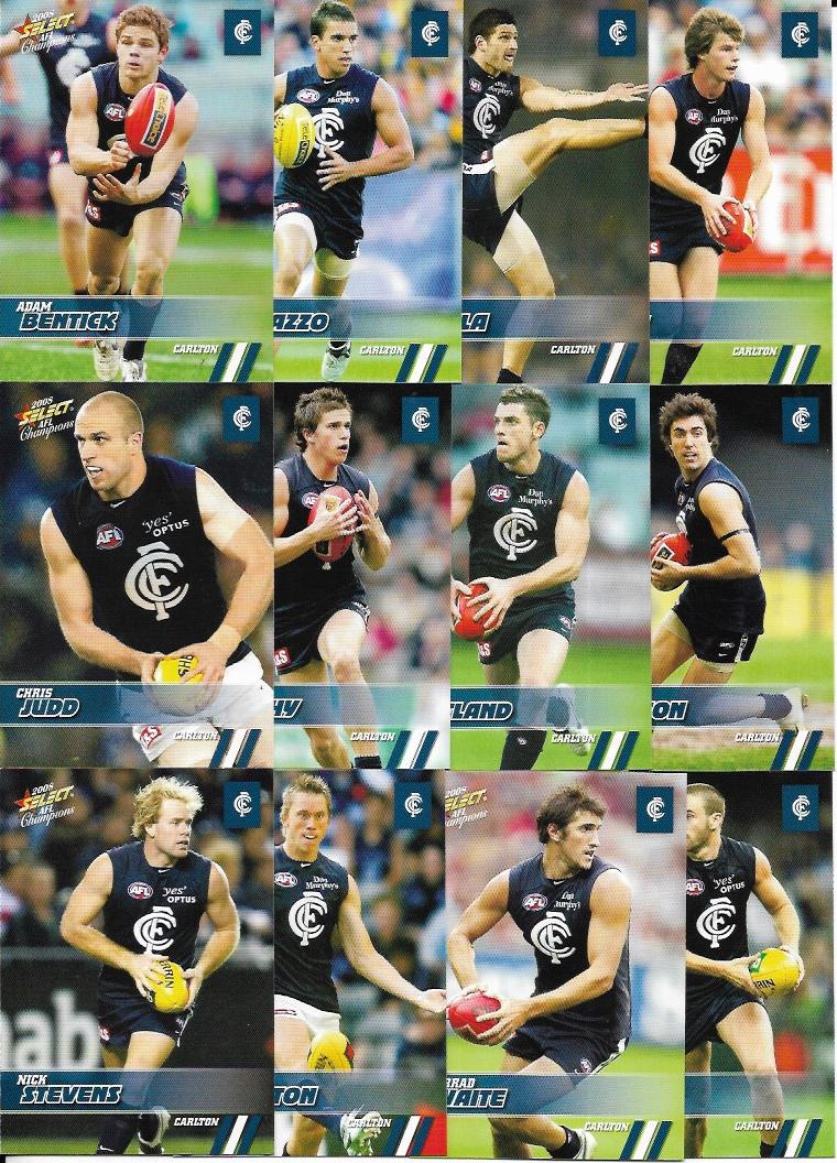 2008 Select Champions Team Set Carlton